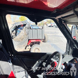 POLARIS RZR 1000XP/TURBO 2-SEAT Cab Enclosure "THE VAULT" 2014-23 Upper Side Doors & Panels (Patent Pending)