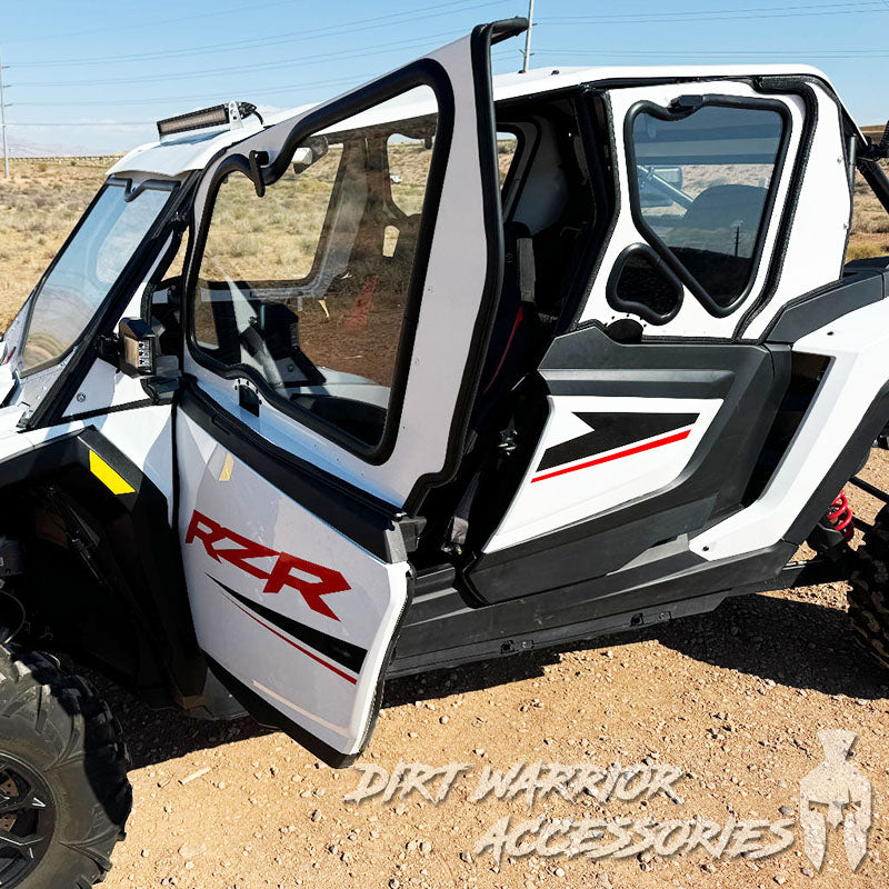 POLARIS RZR 1000XP/TURBO 4-SEAT Cab Enclosure "THE VAULT" 2024+ Upper Side Doors & Panels (Patent Pending)
