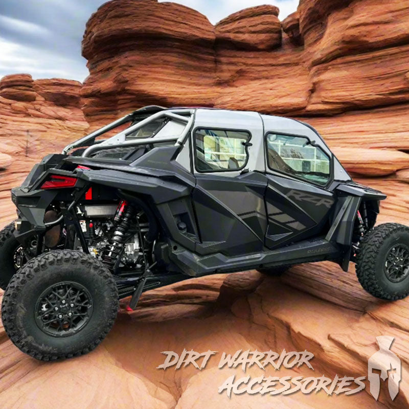 POLARIS RZR PRO R 4-SEAT 2022-24 Cab Enclosure "THE VAULT" Upper Side Doors & Panels (Patent Pending)