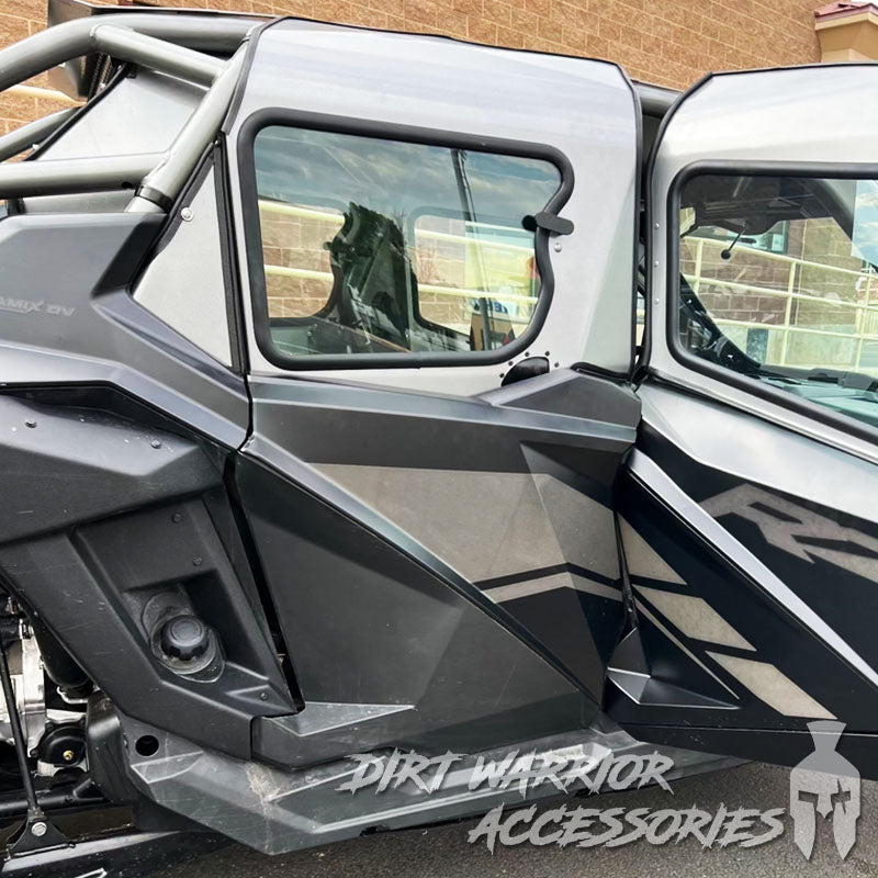 POLARIS RZR PRO R 4-SEAT 2022-24 Cab Enclosure "THE VAULT" Upper Side Doors & Panels (Patent Pending)
