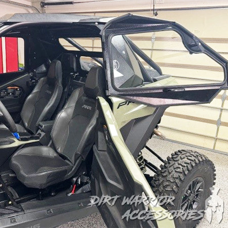 POLARIS RZR PRO S/PRO XP 2025 2-SEAT Cab Enclosure "THE VAULT" Upper Side Doors & Panels (Patent Pending)