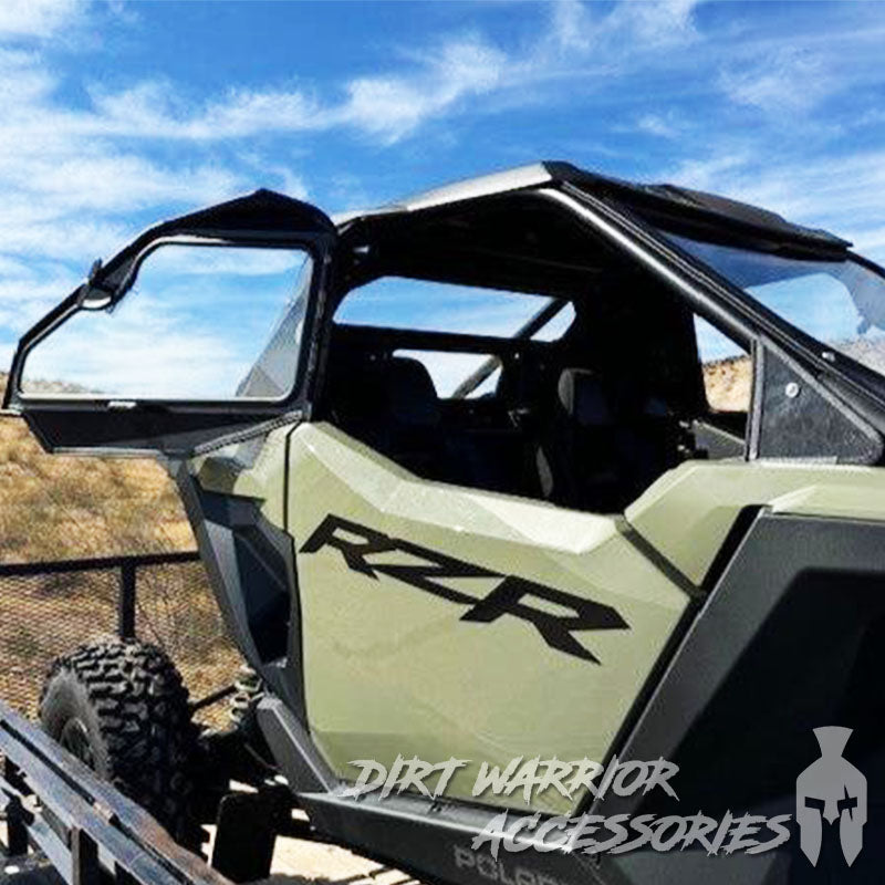 POLARIS RZR PRO S/PRO XP 2025 2-SEAT Cab Enclosure "THE VAULT" Upper Side Doors & Panels (Patent Pending)