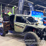 POLARIS RZR PRO S/PRO XP 2025 4-SEAT Cab Enclosure "THE VAULT" Upper Side Doors & Panels (Patent Pending)