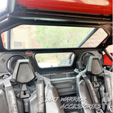 POLARIS RZR PRO XP / TURBO R REAR WINDSHIELD TO FIT WITH W/ROCKFORD FOSGATE SYSTEM 2020-24