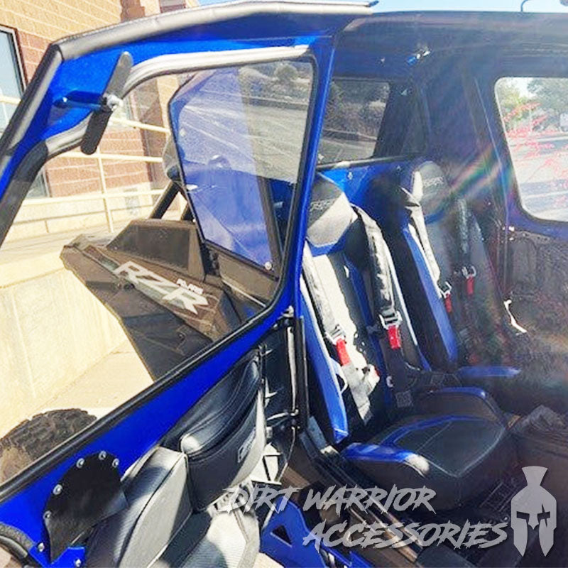 POLARIS RZR TURBO S 2-SEAT Cab Enclosure "THE VAULT" Upper Side Doors & Panels (Patent Pending)
