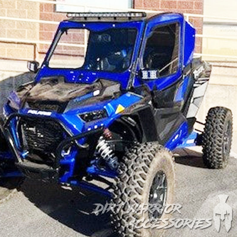 POLARIS RZR TURBO S 2-SEAT Cab Enclosure "THE VAULT" Upper Side Doors & Panels (Patent Pending)