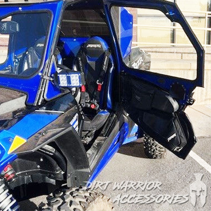POLARIS RZR TURBO S 2-SEAT Cab Enclosure "THE VAULT" Upper Side Doors & Panels (Patent Pending)