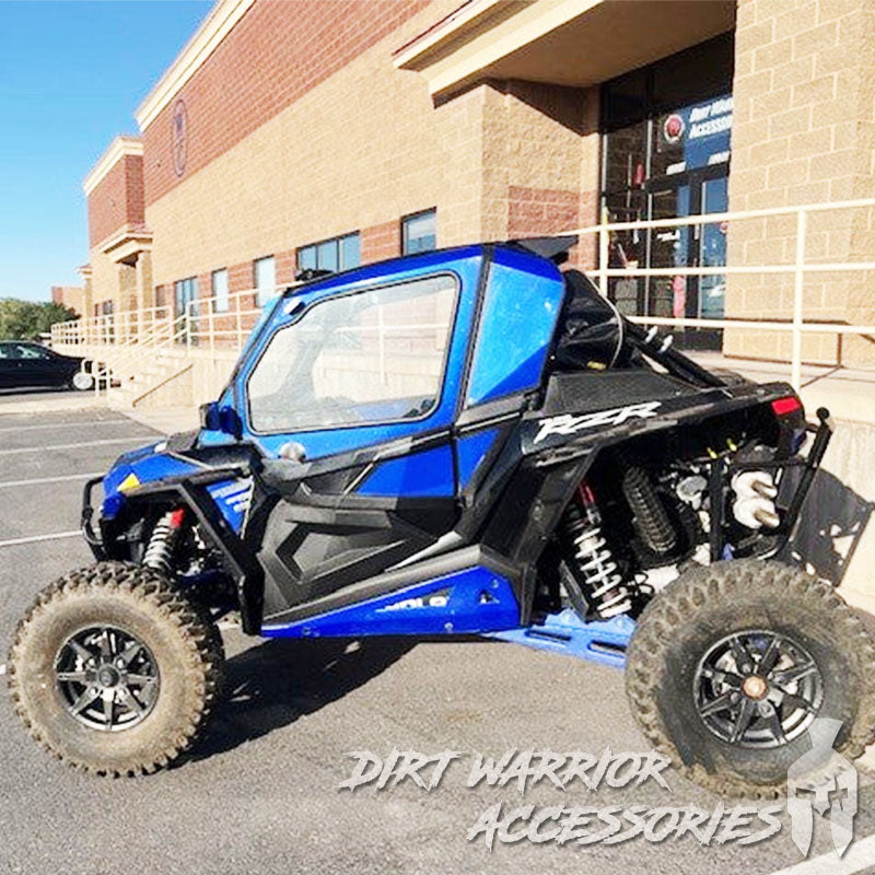 POLARIS RZR TURBO S 2-SEAT Cab Enclosure "THE VAULT" Upper Side Doors & Panels (Patent Pending)