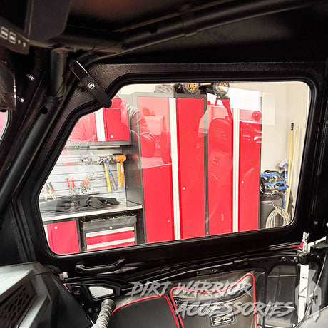 POLARIS RZR Turbo S 4-SEAT Cab Enclosure "THE VAULT" Upper Side Doors & Panels (Patent Pending)