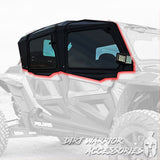 POLARIS RZR Turbo S 4-SEAT Cab Enclosure "THE VAULT" Upper Side Doors & Panels (Patent Pending)