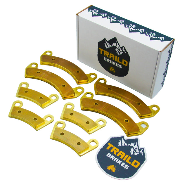 Polaris General XP 4 1000 2020-2026 Brass Brake Pad Set Traild