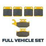 Suzuki Vinson LTA 500 FK2 2002-2003 Ceramic Brake Pad Set Traild
