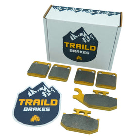 Polaris Ranger 150 2017-2025 Ceramic Brake Pad Set Traild