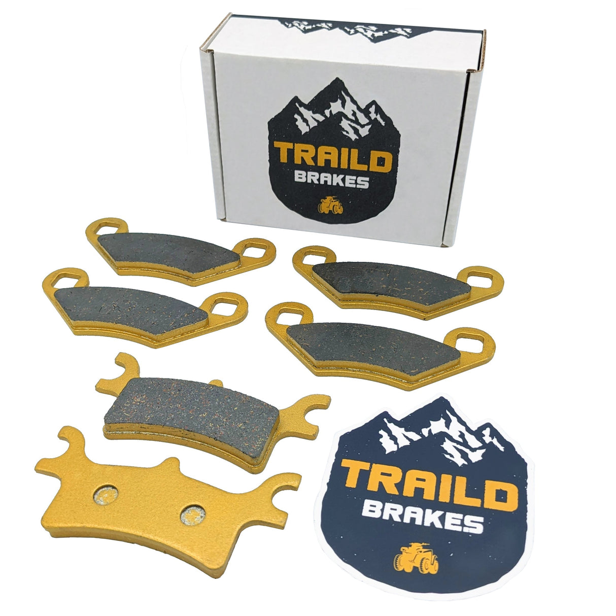 Polaris Magnum 2002-2006 Ceramic Brake Pad Set Traild