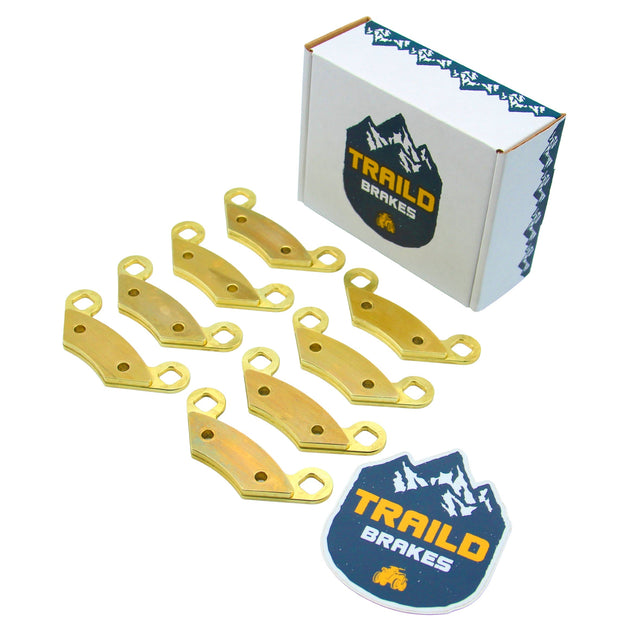 Polaris Sportsman X2/Touring 500/700/800 ATP 330/500 2004-2009 Brass Brake Pad Set Traild