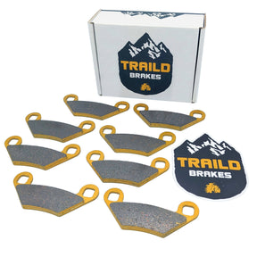 Polaris Scrambler XP 1000 2014-2018 Ceramic Brake Pad Set Traild