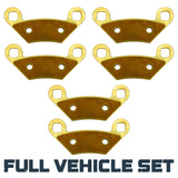 Polaris Scrambler 850 2013-2026 Brass Brake Pad Set Traild