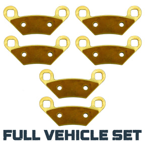 Polaris Scrambler 850 2013-2026 Brass Brake Pad Set Traild
