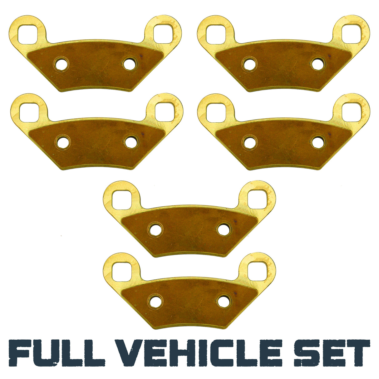Polaris Sportsman 850/570/550/450 2009-2026 Brass Brake Pad Set Traild
