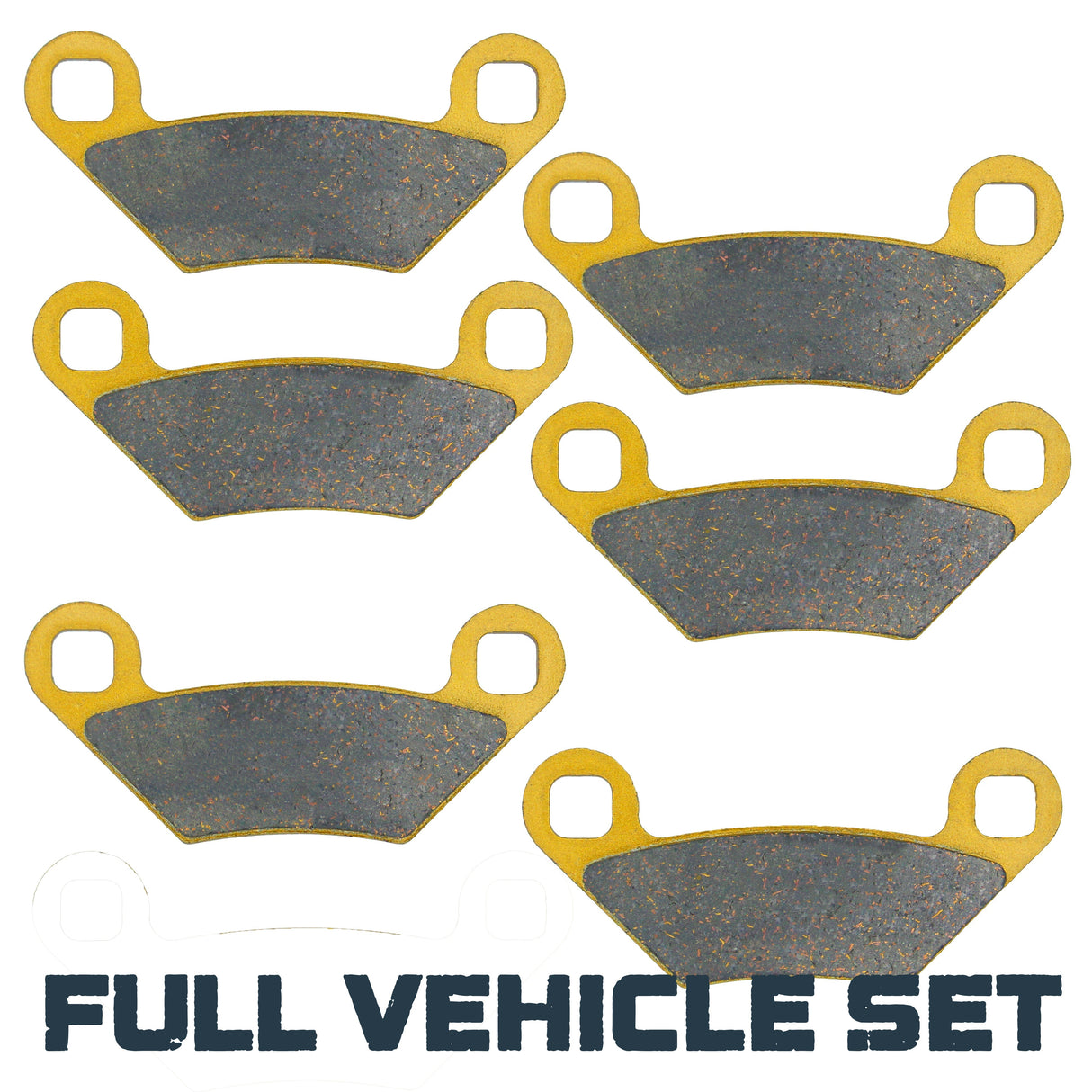 Polaris Sportsman 850/570/550/450 2009-2026 Ceramic Brake Pad Set Traild