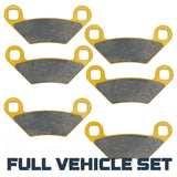 Polaris Sportsman 850/570/550/450 2009-2026 Ceramic Brake Pad Set Traild