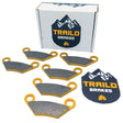 Polaris Scrambler 850 2013-2026 Ceramic Brake Pad Set Traild