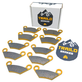 Polaris Sportsman 6x6 570 2017-2026 Ceramic Brake Pad Set Traild