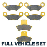 Polaris Scrambler 400/500 1998-2004 Ceramic Brake Pad Set Traild
