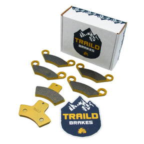 Polaris Trail Blazer/Trail Boss/Magnum/Xplorer/Xpedition 1999-2004 Ceramic Brake Pad Set Traild