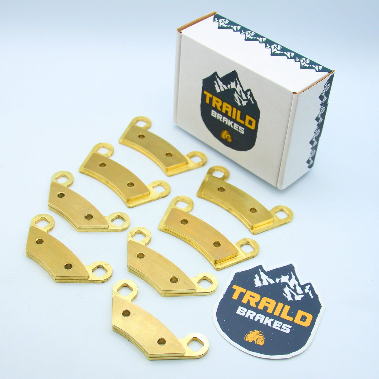 Polaris Sportsman XP 1000 S 2021-2026 Brass Brake Pad Set Traild