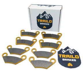Polaris Scrambler XP 1000 S 2020-2026 Ceramic Brake Pad Set Traild