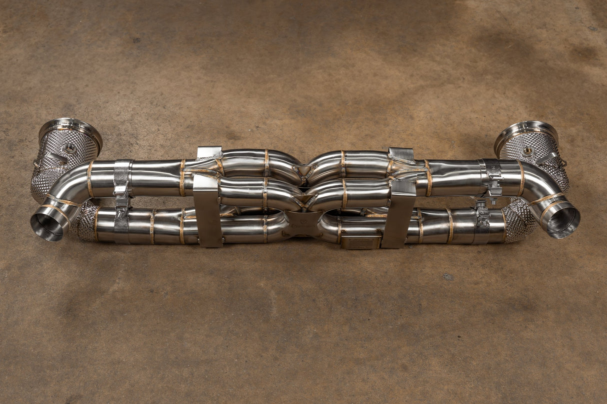Valvetronic Desings Exhaust System for Porsche 991.2 GT2RS Valvetronic Designs