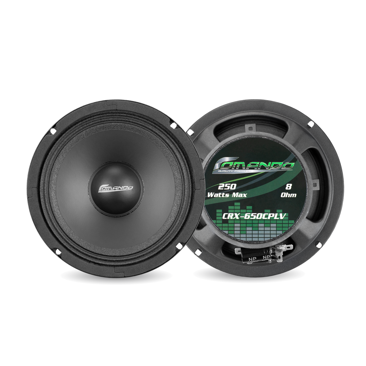 CRX-650CPLV | 6.5'' 250W MAX. | COIL 8Ω Comando Audio
