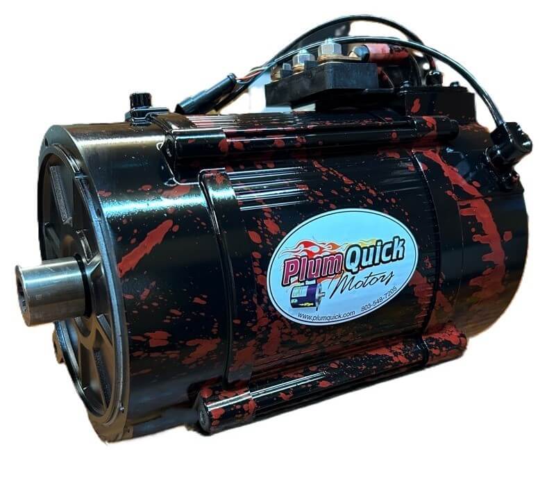 “PQ (Black Edition) 6.5KW-850 Amp Controller DC to AC Conversion Kit” with OTF for EZGO TXT 48V 50+MPH - 72V 60+MPH Replaces the Curtis Stock 1206HB Controller