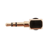 Stereo 3.5mm Right Angle Plug (PRA-35RA-SBG) Audiopipe