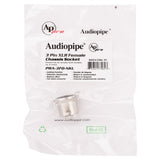 3 PIN XLR Female Chassis Socket (PRA-3FD-NKL) Audiopipe