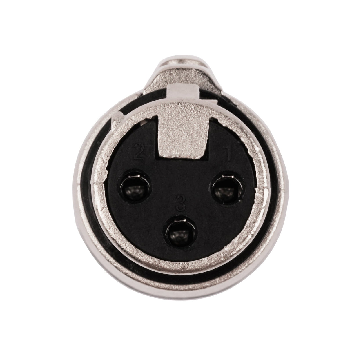 3 Pin XLR Female Connector (PRA-3FXX-NKL) Audiopipe