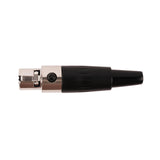 4 Pin Mini XLR Female Connector (PRA-4MINI-XLR） Audiopipe