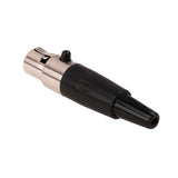 4 Pin Mini XLR Female Connector (PRA-4MINI-XLR） Audiopipe