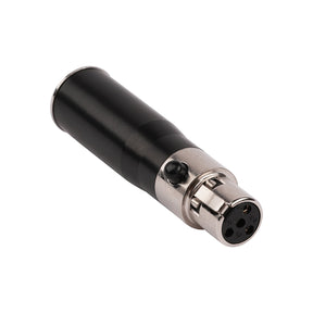 Mini XLR Connector (PRA-MXLR-3M-4F) Audiopipe