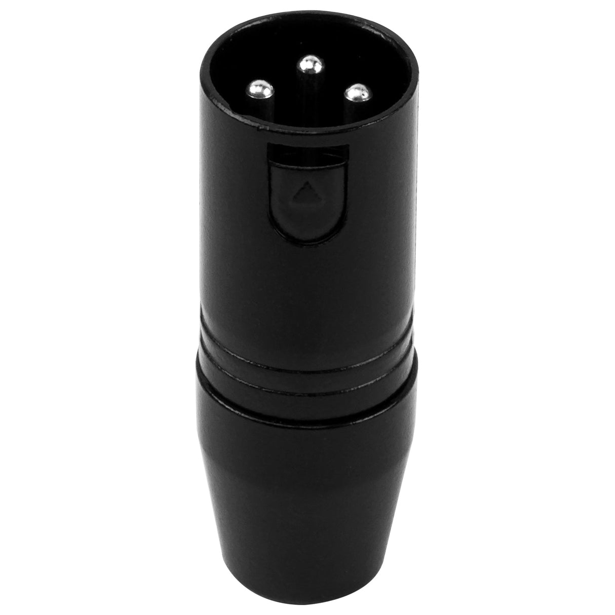 XLR Male to 3.5 Female Connector (PRA-XLRM-35F-CEL) Audiopipe