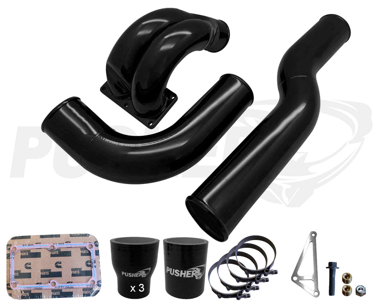 Pusher 3.5" MEGA Intake System for 2010-2012 Ram Cummins