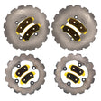 CFMoto UForce 1000 XL/800 XL (6-Seater) 2022-2026 Ridge Rider Rotor and Pad Kit Traild