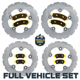 CFMoto U10 PRO/U10XL PRO 2025-2026 Ridge Rider Rotor and Pad Kit