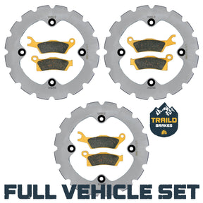 Can-Am Renegade 1000/850/650/570 2020-2026 Ridge Rider Rotor and Pad Kit Traild
