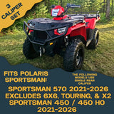 Polaris Sportsman 450/570 2021-2026 Ridge Rider Rotor and Pad Kit