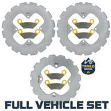 Polaris Sportsman 450/570 2021-2026 Ridge Rider Rotor and Pad Kit