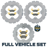 Polaris Sportsman Touring 500 2010-2013 Ridge Rider Rotor and Pad Kit