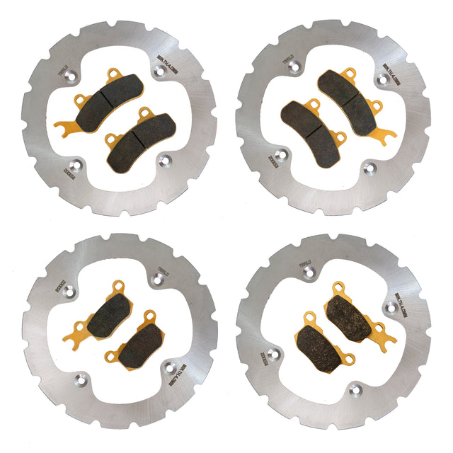 Can-Am Defender 3-Seater HD10/HD9/HD8/HD7/HD5 2016-2026 Ridge Rider Rotor and Pad Kit Traild