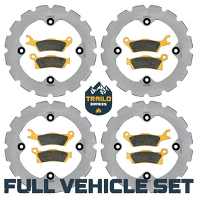 Can-Am Outlander 1000/850/650/450 6x6 2015-2026 Ridge Rider Rotor and Pad Kit Traild